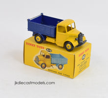 Dinky toys 410 Bedford End Tipper Virtually Mint/Boxed (Dark blue tipper)
