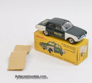 Dinky Toys 551 Ford Taunus 'Polizei' German Promotional Virtually Mint/Boxed