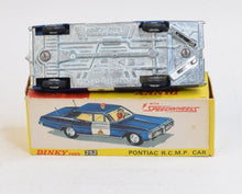 Dinky toys 252 Pontiac R.C.M.P Virtually Mint/Boxed