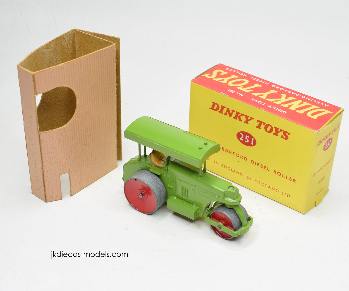 Dinky toys 251 Aveling Road Roller Virtually Mint/Boxed (Lime Green)