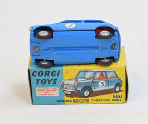 Corgi toys 227 Mini-Cooper Competition Virtually Mint/Boxed (RN7 Thin font)