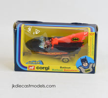 Corgi toys 107 Batboat 2nd issue Mint/Boxed 'Kensington Collection'