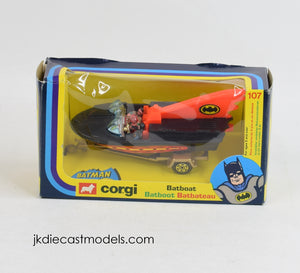 Corgi toys 107 Batboat 2nd issue Mint/Boxed 'Kensington Collection'