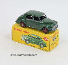 Dinky toys 159 Morris Oxford Virtually Mint/boxed (Maroon hubs)