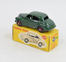 Dinky toys 159 Morris Oxford Virtually Mint/boxed (Maroon hubs)