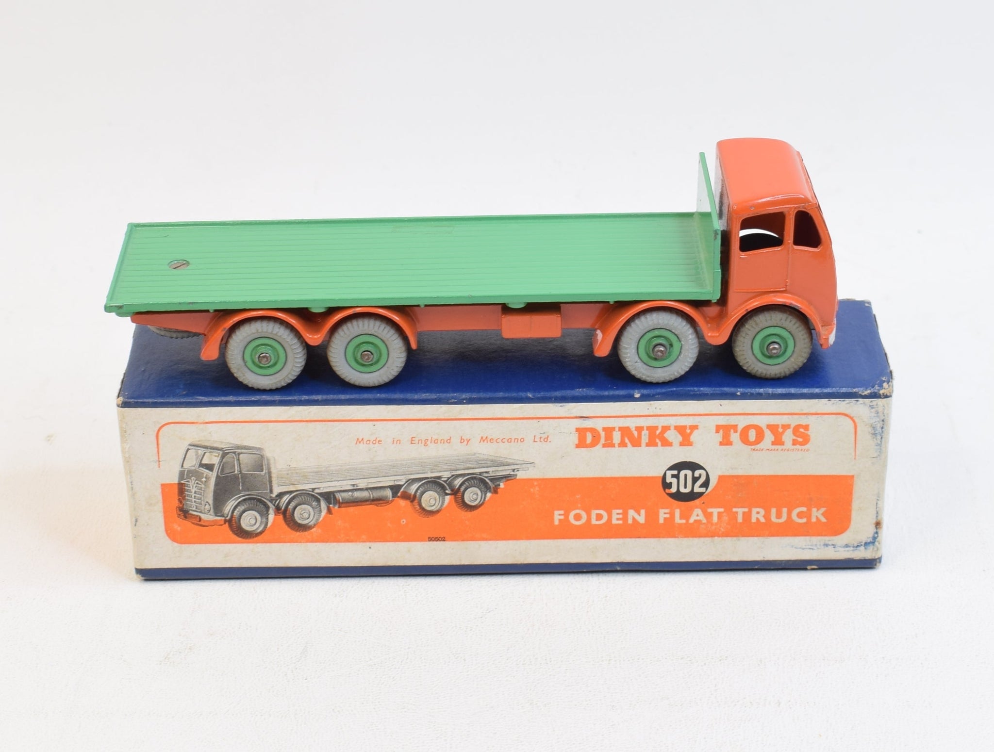 Dinky Toys 502 Foden Flat bed Virtually Mint/Boxed – JK DIE-CAST MODELS