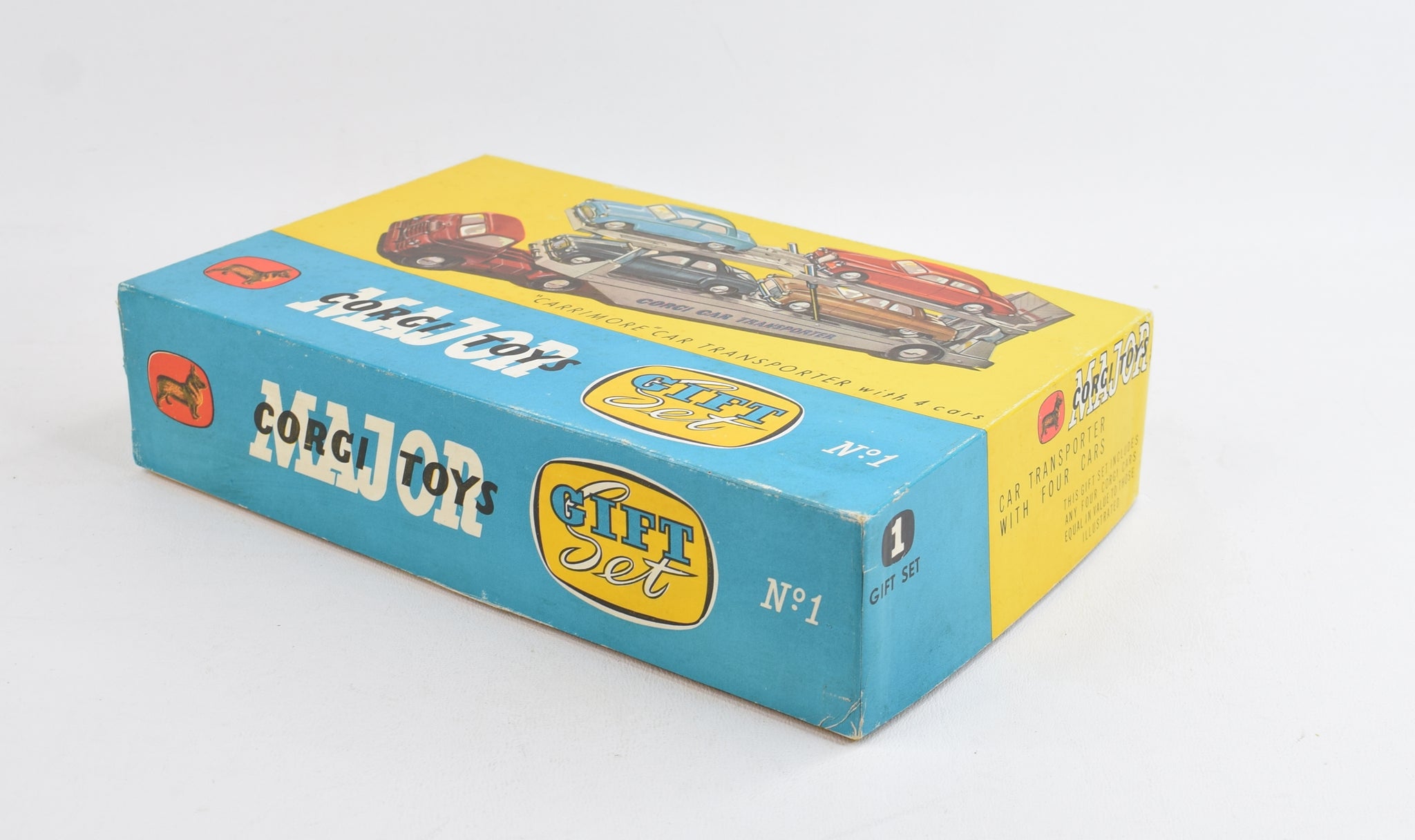 Corgi Toys Gift set 1 Carrimore Transporter with four cars