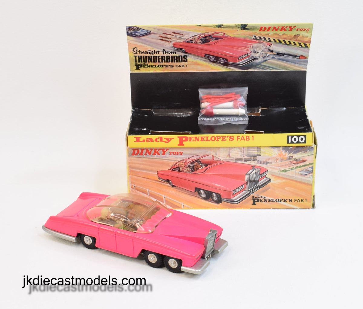 Dinky Toys 100 Fluorescent Fab 1 Virtually Mint/Boxed