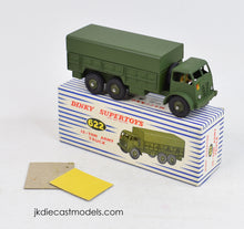 Dinky toys 622 10-ton Army Truck Virtually Mint/Nice box