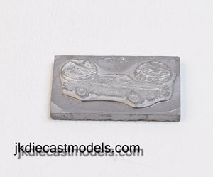Corgi 239 Karmann Ghia Original Printing plate