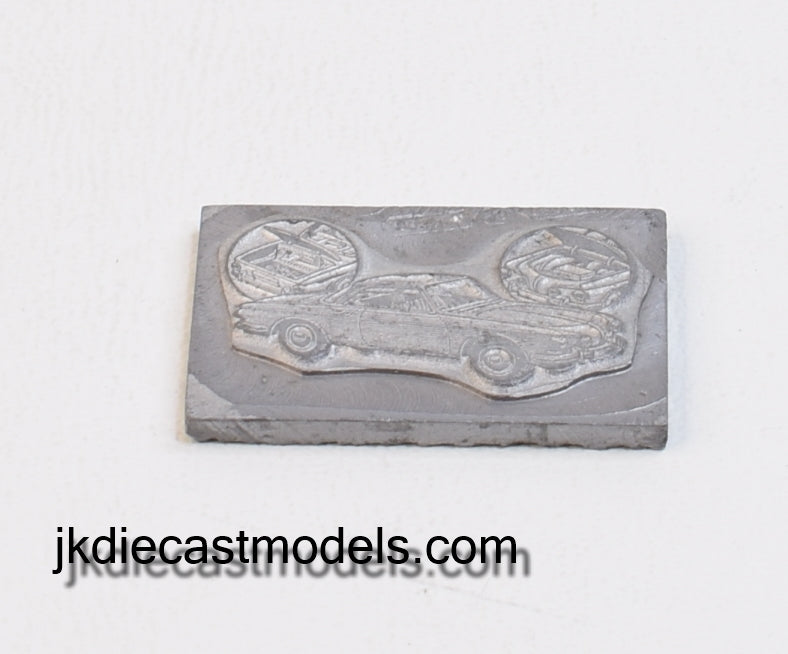 Corgi 239 Karmann Ghia Original Printing plate