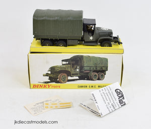 French Dinky 809 Renault Camion G.M.C U.S Army Virtually Mint/Boxed