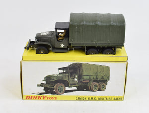 French Dinky 809 Renault Camion G.M.C U.S Army Virtually Mint/Boxed