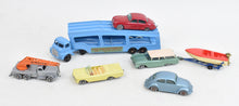 Matchbox G-2 Car Transporter gift set Virtually Mint/Boxed