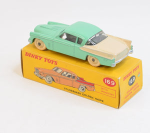 Dinky Toys 169 Studebaker Golden Hawk Virtually Mint/Nice box