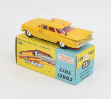 Corgi toys 221 'Chevrolet' New York Taxi Virtually Mint/Boxed