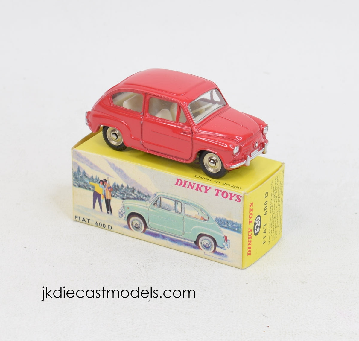 Dinky 520 Fiat 600d Virtually Mint/Nice box