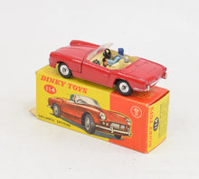 Dinky toy 114 Triumph Spitfire Virtually Mint/Nice box