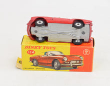 Dinky toy 114 Triumph Spitfire Virtually Mint/Nice box