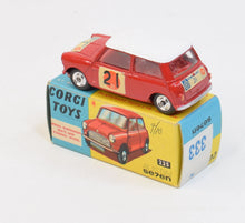 Corgi toys 333 Mini Cooper S 'Sun R.A.C Rally' Virtually Mint/Nice box