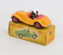 Dinky toy 102 M.G Midget Virtually Mint/Boxed