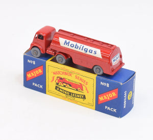 Matchbox Lesney M-8 Mobilgas Tanker Virtually Mint/Lovely box