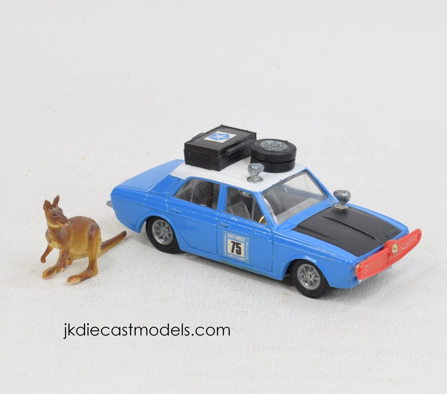 Corgi toys 302 Hillman Hunter Very Near Mint 'Blue & Yellow Collection'