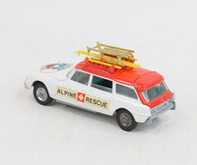 Corgi toys 513 Citroen Safari 'Alpine Rescue' Very Near Mint 'Blue & Yellow Collection'