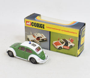 Corgi toys 373 VW 1200 'Polizei' Very Near Mint/Boxed 'Weslake Collection'