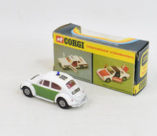 Corgi toys 373 VW 1200 'Polizei' Virtually Mint/Nice box 'Weslake Collection'