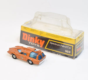 Dinky toys 103 Spectrum Patrol Car Virtually Mint/Boxed