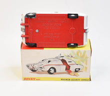 Dinky toy 105 Maximum Security Vehicle Virtually Mint/Boxed (Light blue interior)