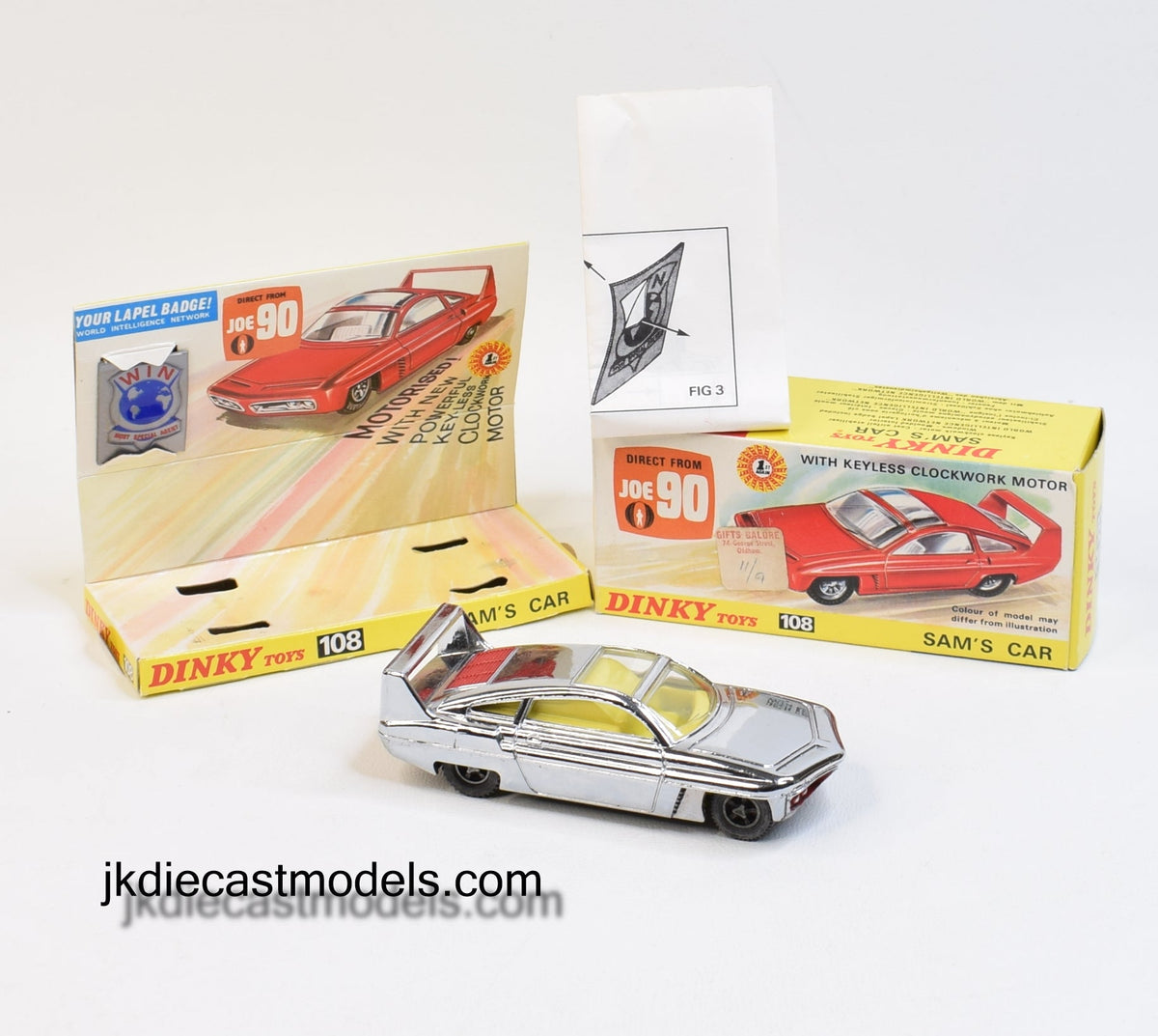 Dinky toys 108 Sam's Car Virtually Mint/Nice box