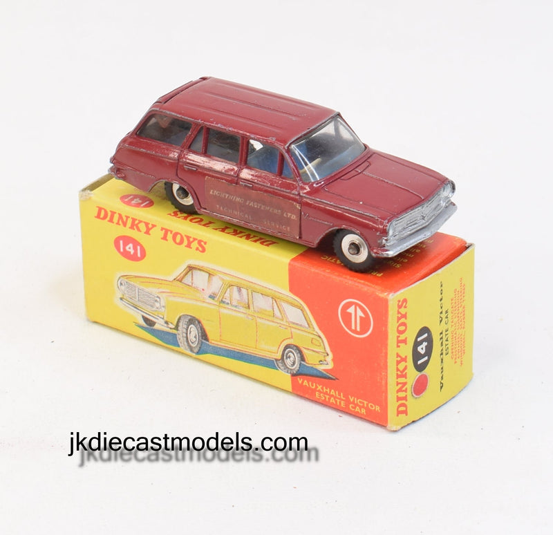 Dinky Toys 141 Vauxhall Victor 'Lightning Fasteners Ltd' Near Mint