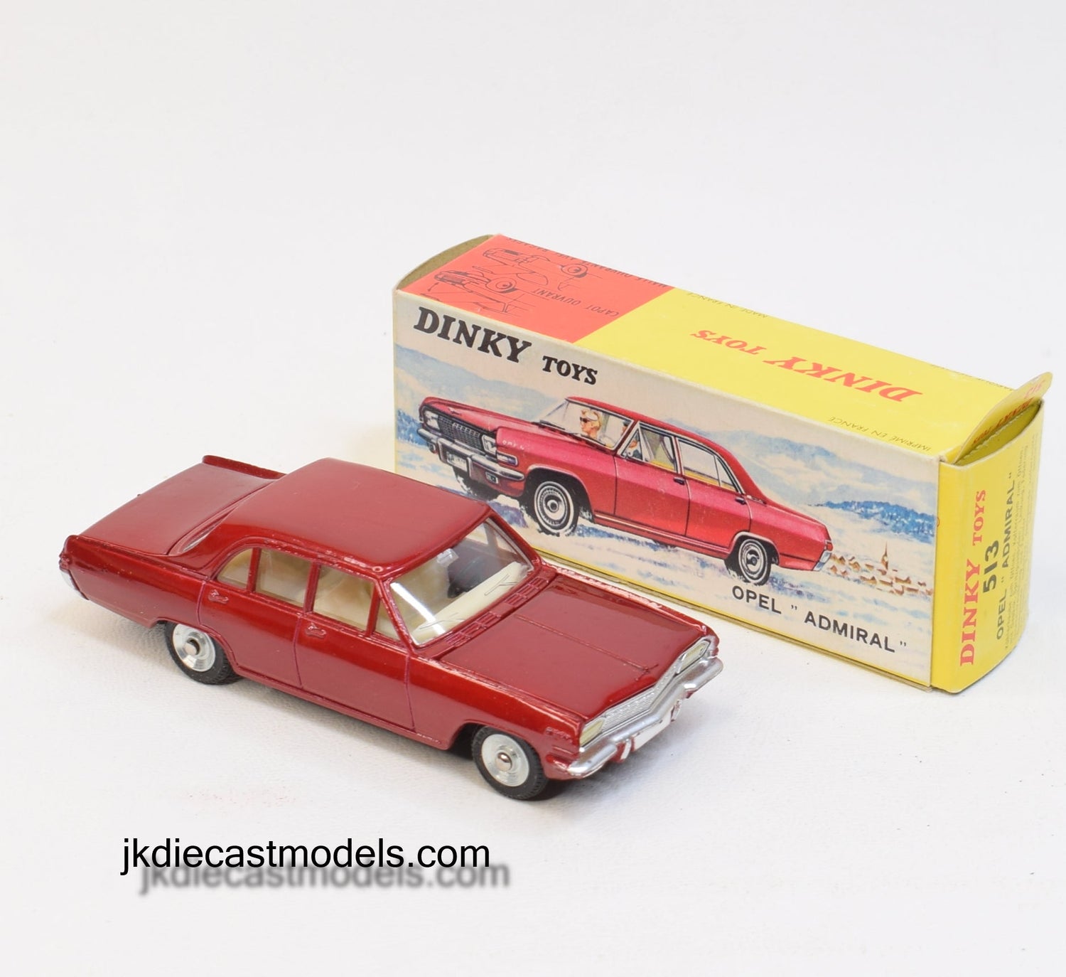 French Dinky 513 Opel Admiral Virtually Mint/Boxed 'Dryden' Collection