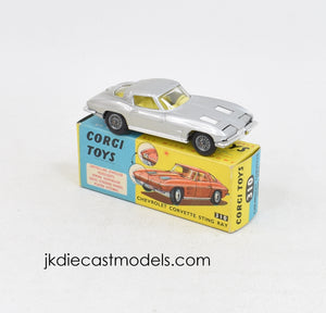 Corgi toys 310 Corvette Stingray Virtually Mint/Boxed