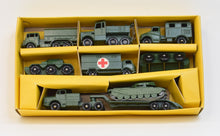 Matchbox G-5 Military Vehicles gift set Virtually Mint/Nice box 'Dryden' Collection