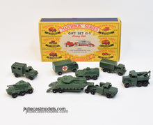 Matchbox G-5 Military Vehicles gift set Virtually Mint/Nice box 'Dryden' Collection