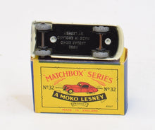 Matchbox Lesney 32 Jaguar XK140 MW/B1 box Mint/Lovely box
