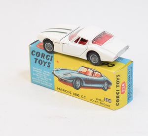 Corgi toys 324 Marcos 1800 Very Near Mint/Boxed 'Perth' Collection