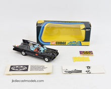 Corgi toys 267 Batmobile Virtually Mint/Boxed 'Scandinavian Collection'