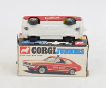 Corgi Junior Japanese E56 Ford Capri Virtually Mint/Boxed 'Scandinavian Collection'