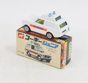 Corgi Junior Japanese E9 Police Range Rover Virtually Mint/Boxed 'Scandinavian Collection'