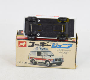 Corgi Junior Japanese E9 Police Range Rover Virtually Mint/Boxed 'Scandinavian Collection'