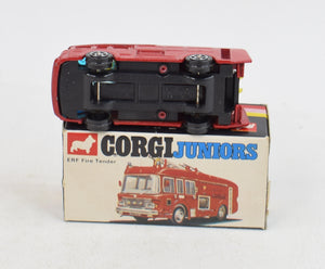 Corgi Junior Japanese E26 ERF Fire engine Virtually Mint/Boxed 'Scandinavian Collection'