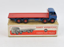 Dinky Toys 502 Foden Flat bed Virtually Mint/Rare box