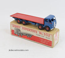 Dinky Toys 502 Foden Flat bed Very Near Mint/Boxed