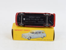 French Dinky 24f Peugeot 403 Familiale Very Near Mint/Boxed (1958 Dinky club Lyon)