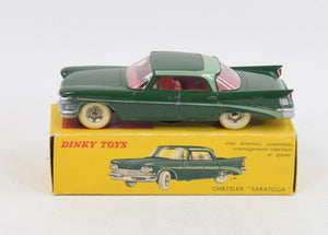 French Dinky 550 Chrysler Saratoga Virtually Mint/Boxed (Colour trial)