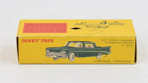 French Dinky 550 Chrysler Saratoga Virtually Mint/Boxed (Colour trial)